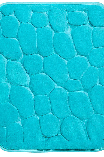Alfombra de baño AZULEJOS TURQUESA