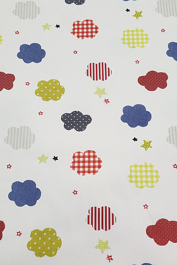 Tela decorativa infantil NUBES