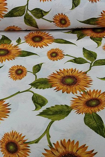 Tela de girasoles