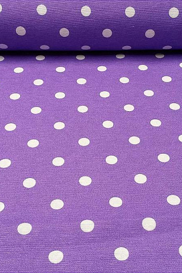 Tela decorativa de lunares NEO violeta 302
