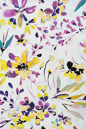 Tela decorativa ALENA flores lilas