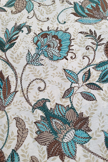 Tela decorativa DORKA turquesa