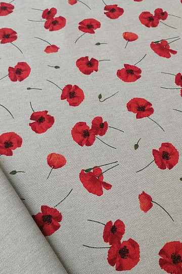 Tela decorativa de amapolas POPPY