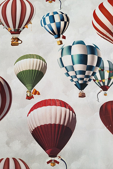 Tela algodon GLOBOS montgofeire