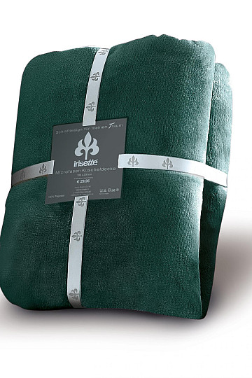 Manta suave RELAX 32 VERDE OSCURO