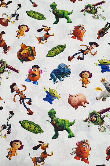 TOY STORY tela de algodón