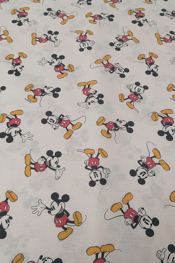 MICKEY MOUSE tela de algodón