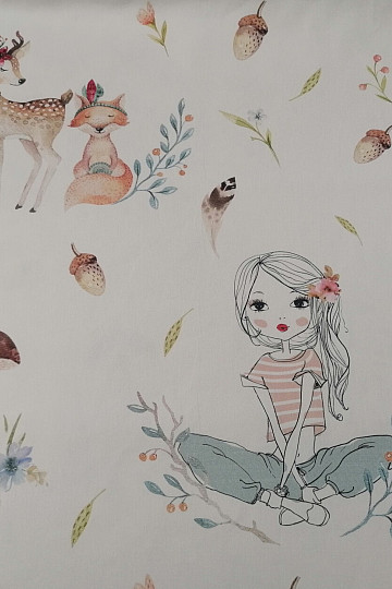 Tela decorativa infantil NIÑA