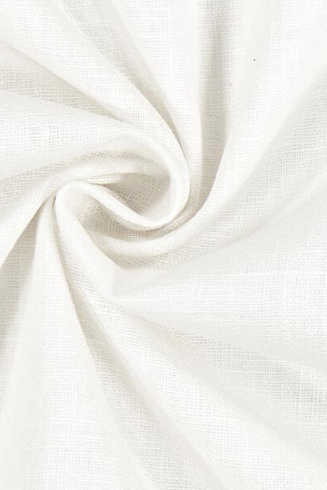 Tela de lino VERONA uni blanco