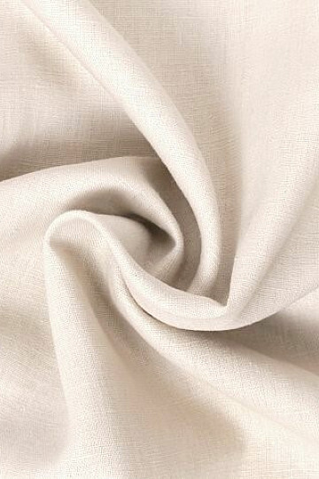 Tela de lino VERONA uni crema