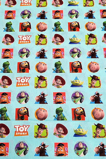 Parche de tela de algodón TOY STORY