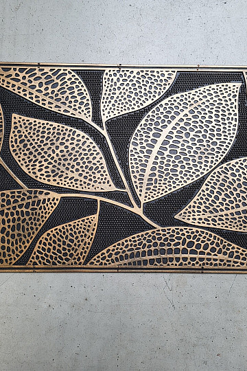 Alfombra de goma HOJAS