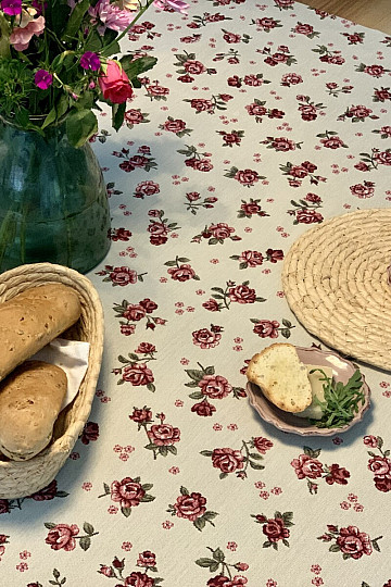 Mantel y pañuelo tapiz EDEN ROSES