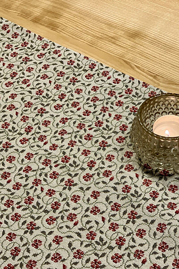 Mantel tapiz, Bufanda de flores vintage