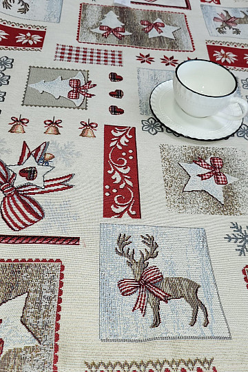 Tapiz mantel y chal NAVIDAD PAÍS