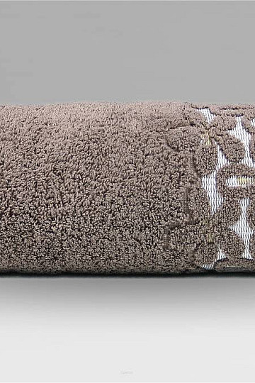 Toalla de lujo y toalla de baño BELLA chocolate