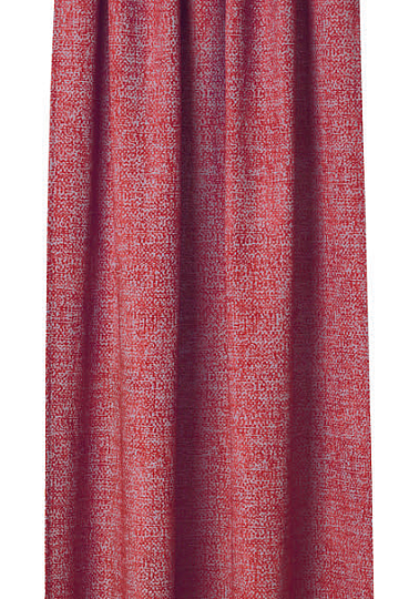 Cortina decorativa VIMARA rojo 142x245