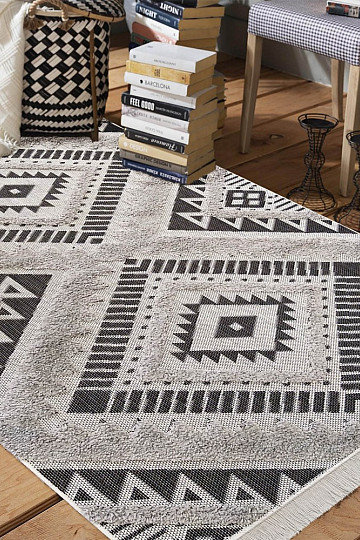 Alfombra de hilo DELI 01 gris