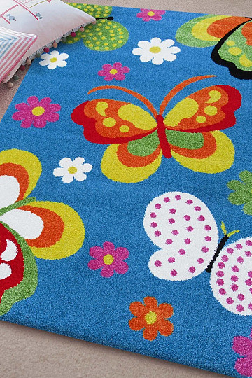 Alfombra infantil MONDO Mariposas