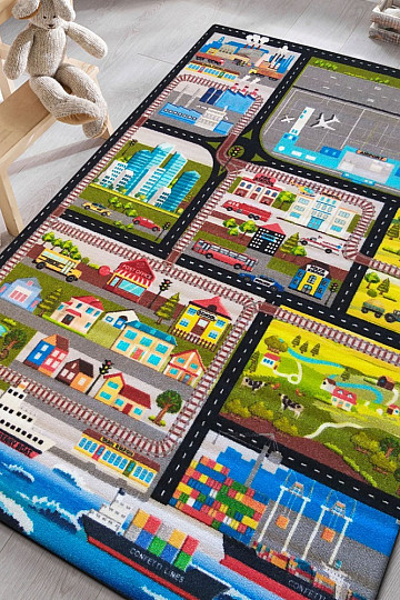 !¡NOVEDAD! Alfombra infantil SWEET KIDS ciudad
