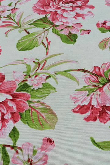 tela decorativa LAURA - grandes flores rosas