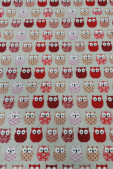 Tela decorativa MINI BÚHOS 4