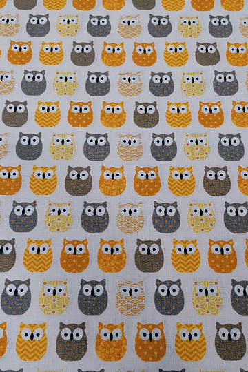 Tela decorativa MINI BÚHOS 3