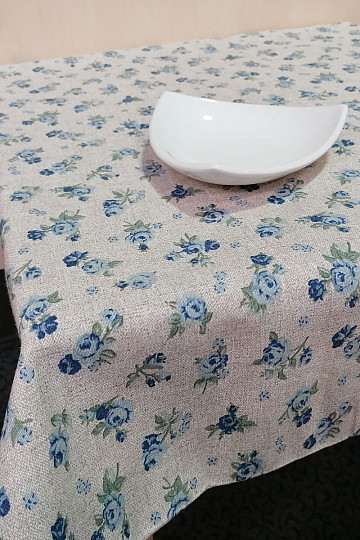 Mantel - rosa azul