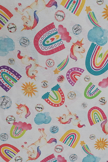 Tela decorativa UNICORNIOS