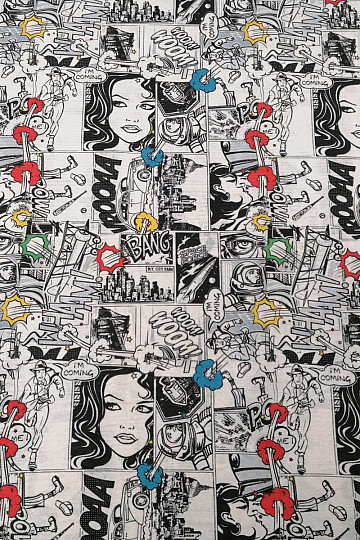 Tela decorativa KOMIKS IM-COMING