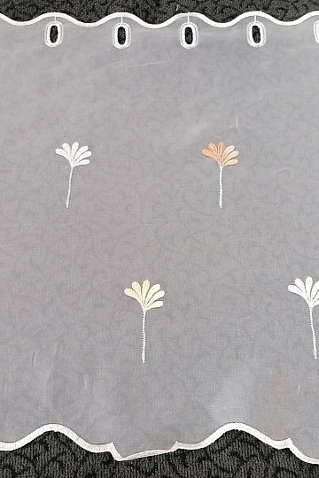 Cortina de vidrieras - velo FLOR