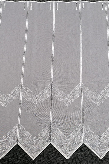 Cortina de vidrieras - voile con bordado 261911