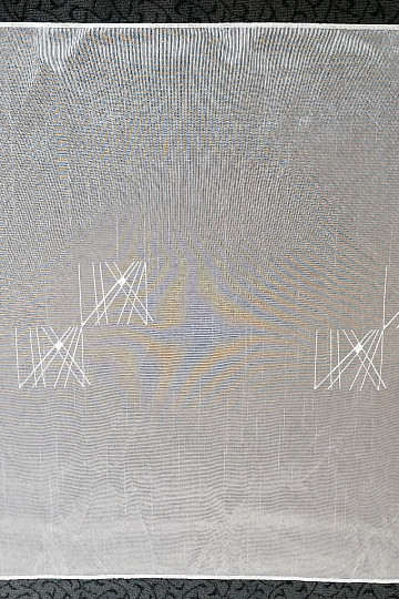 Muro japonés - Cortina japonesa con aspecto brillante bordado