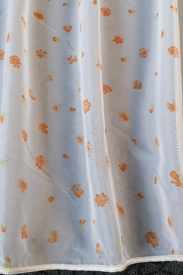 Cortina voile corta 80 cm