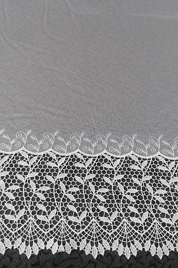 Cortina de lujo GERSTER 11741 blanco