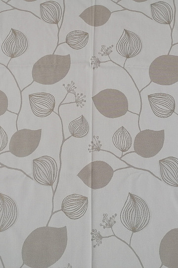 Cortina decorativa Flores beige 135x250 cm