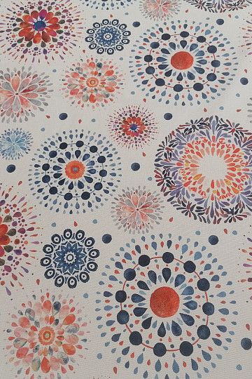 Tela decorativa VARANASI-I blanco