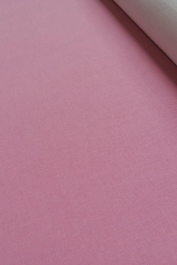 Tela de algodón UNI rosa claro II.