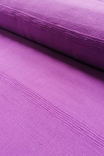 Tela lisa de algodón KARUR violeta