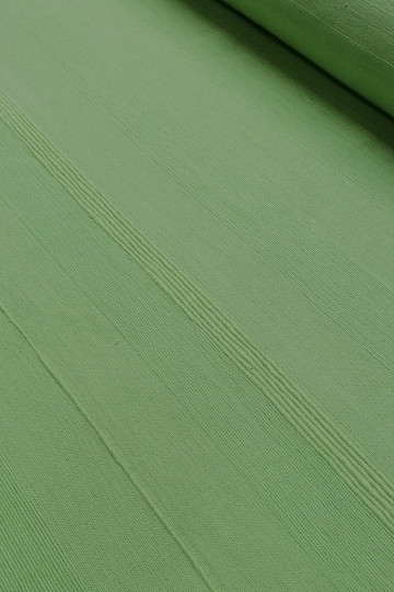 Tela lisa de algodón KARUR verde
