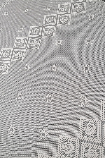 Cortina jacquard 86759/300 blanco