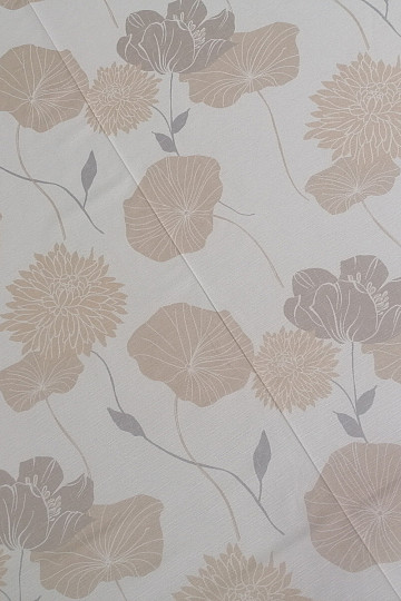Tela decorativa Taurus-flores beige