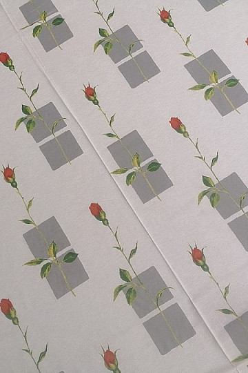 Cortina decorativa Rosa 1 -140x260 cm-