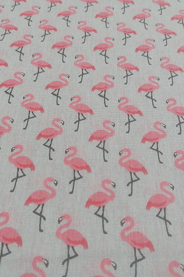 Tela decorativa FLAMINGO gris