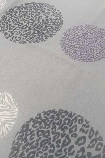 Telas decorativas Oxford negro-violeta