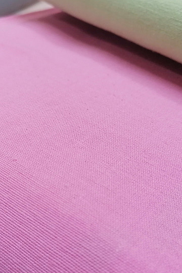 Tejido de algodón liso UNI st. rosa