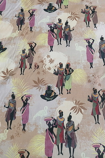 Tela decorativa Región de África