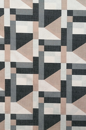 Tela decorativa Geo gris