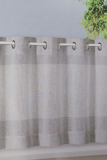 Cortina acabada GERSTER gris crema 50x140 cm