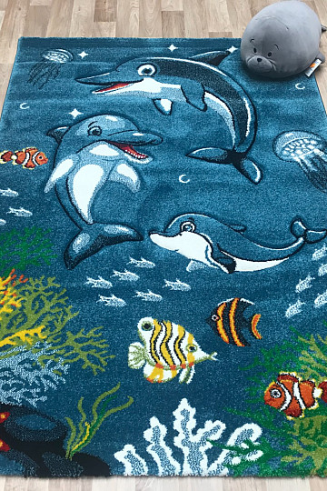 Alfombra infantil DELFÍNI